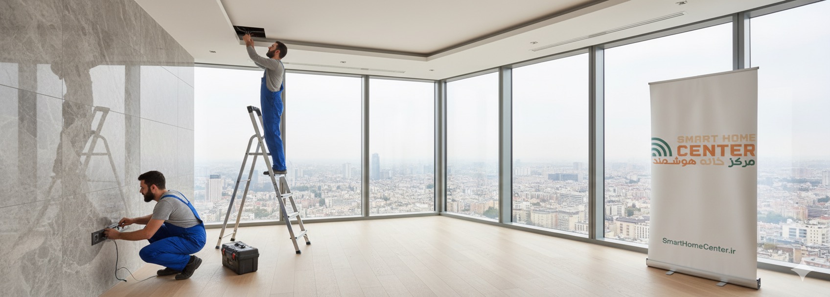 اجرای تجهیزات هوشمندسازی ساختمان