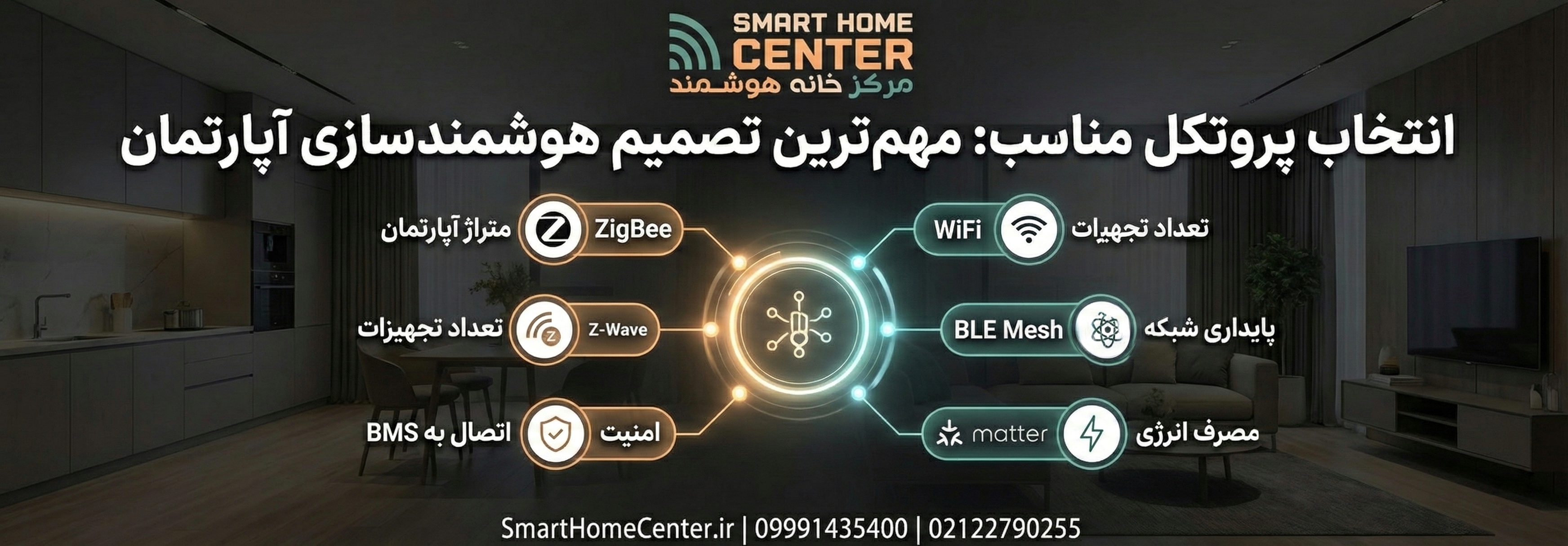  بهترین پروتکل برای آپارتمان
