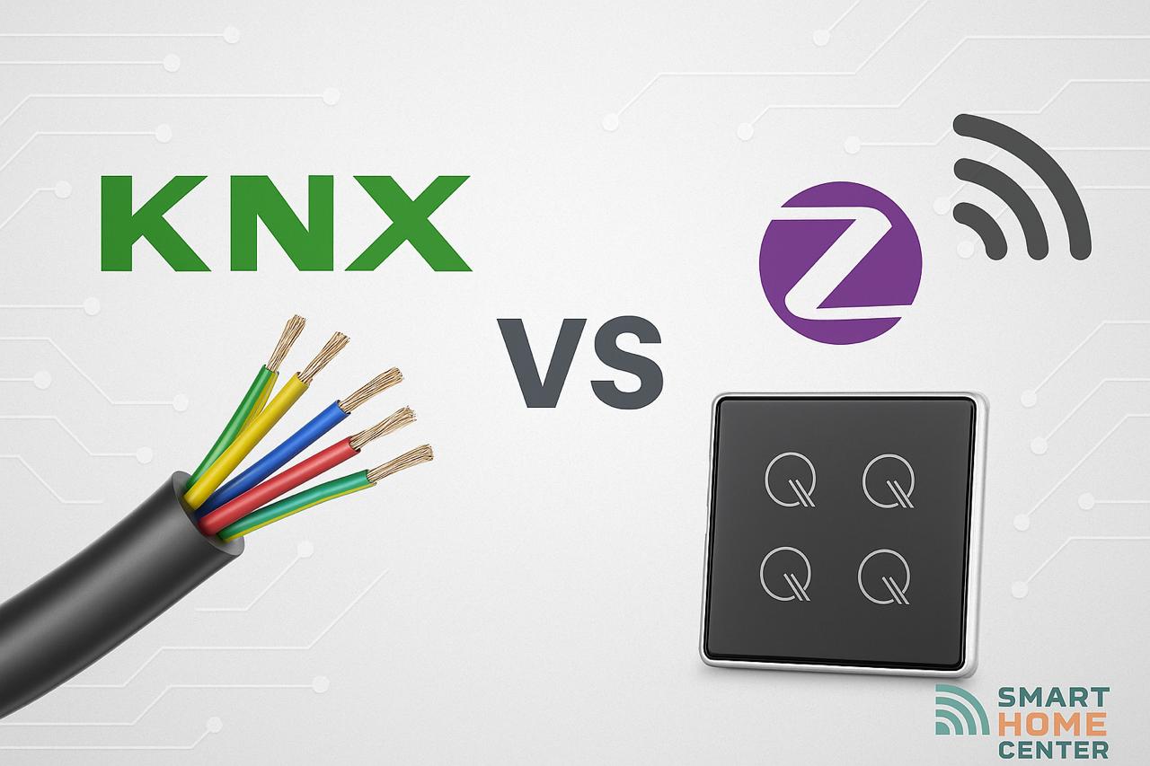 مقایسه KNX با Zigbee – کدام پروتکل برای هوشمندسازی ساختمان بهتر است؟